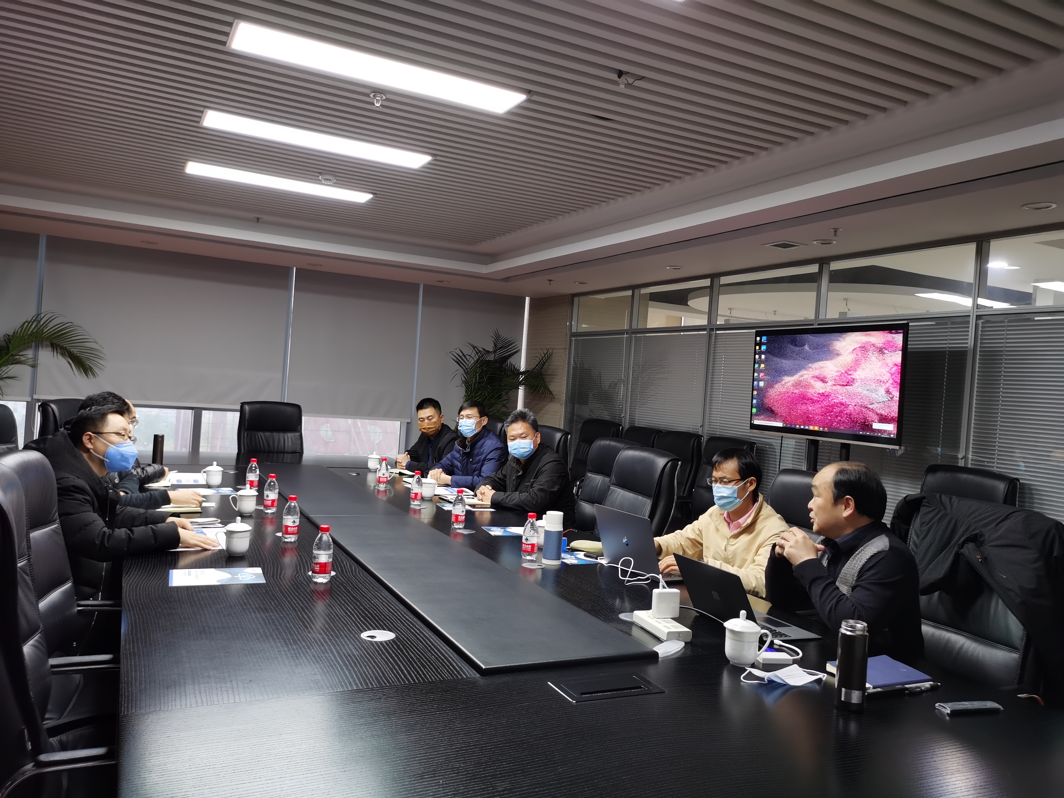 时讯丨北斗天地股份有限公司领导莅临科大科技参观考察